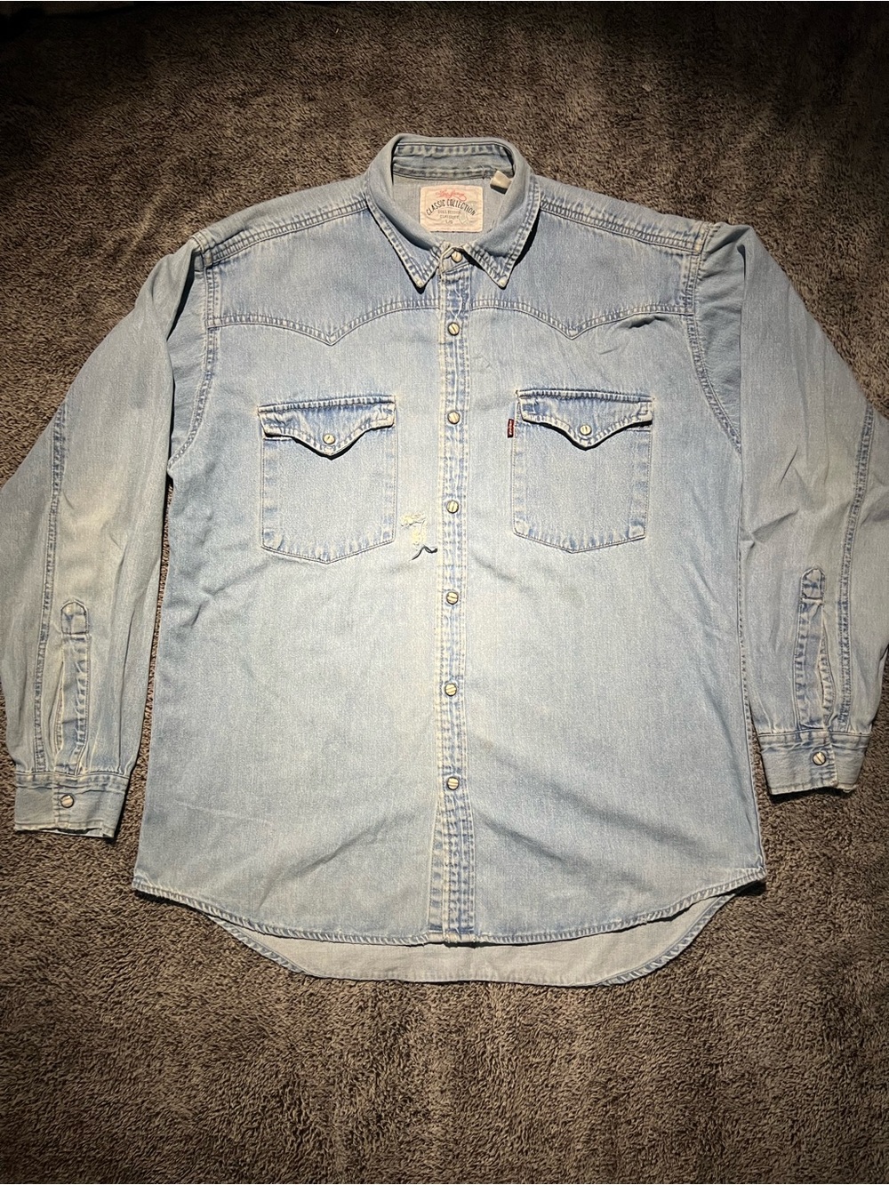 Levi’s LVC pearl snap button up